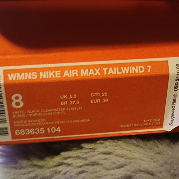 *NIB* Nike Air Max Tailwind Women’s 8 - Picture 5 of 10